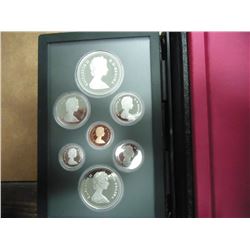 1983 CANADA DOUBLE DOLLAR PROOF SET SILVER EDMONTON, ORIGINAL ROYAL CANADIAN MINT PACKAGING