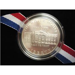 1992-D WHITE HOUSE UNC SILVER DOLLAR ORIGINAL US MINT PACKAGING