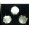 Image 2 : 1922,23 & 1924 PHILADELPHIA PEACE SILVER DOLLARS UNC
