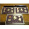 Image 1 : 1990,91 & 1992 US PROOF SETS (WITH BOXES)