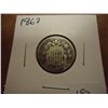 Image 1 : 1867 SHIELD NICKEL