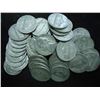 Image 1 : ROLL OF 40-1943-S 35% SILVER JEFFERSON WAR NICKELS
