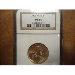 2006-P SMS SACAGAWEA DOLLAR NGC MS66