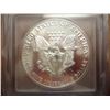 Image 2 : 1987 AMERICAN SILVER EAGLE ICG MS69