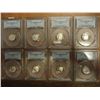 Image 1 : 2000-S-2008-S SILVER ROOSEVELT DIMES PCGS PR69 DCAM'S, 8 COINS MISSING 2006-S