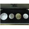 Image 1 : 1964 SOUTH ARABIA 4 COIN SET ORIGINAL MINT PACKAGE