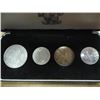 Image 2 : 1964 SOUTH ARABIA 4 COIN SET ORIGINAL MINT PACKAGE