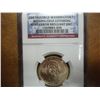Image 1 : ERROR 2007 WASHINGTON DOLLAR MISSING EDGE LETTERS NGC BRILLIANT UNC