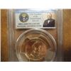 Image 2 : 2010-D FILLMORE DOLLAR PCGS SP68 POS. A SATIN FINISH