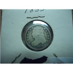 1833 CAPPED BUST DIME