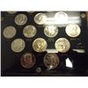 Image 4 : 33 COIN SET OF 1964-1977 KENNEDY HALF DOLLARS CONTAINS: P/D/S'S AND ALL SILVERS IN NICE CAPITAL PLAS