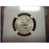 Image 2 : 1960-D WASHINGTON SILVER QUARTER NGC MS64