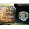 Image 1 : 2004 CANADA PROOF SILVER DOLLAR 400TH ANNIVERSARY OF THE 1ST FRENCH SETTLEMENT IN NORTH AMERICA, ORI