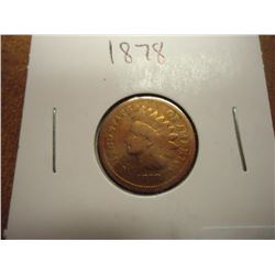 1878 INDIAN HEAD CENT (SEMI-KEY)