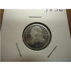 1836 CAPPED BUST DIME (SCRATCHES)