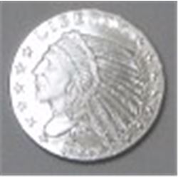 1929 SILVER INDIAN LIBERTY HEAD 1/10oz .999 FINE SILVER *MS HIGH GRADE*!!