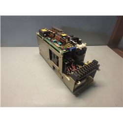 Fanuc Velocity Control Unit A06B-6047-H003 (VCU) w/ Top Board #A20B-0009-0320/12D