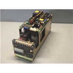 Fanuc Velocity Control Unit A06B-6047-H003 (VCU) w/ Top Board #A20B-0009-0320/03B