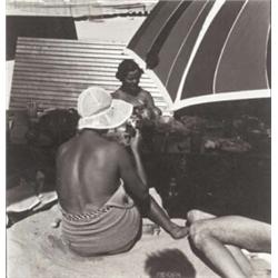 EDWARD STEICHEN, (American, b. Luxembourg, 1879-1973), THE BEACH, signed  Steichen  in pencil on ...