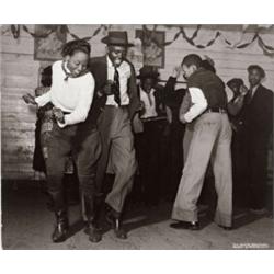 MARION POST WOLCOTT, (American, 1910-1990), JITTERBUGGING IN A JUKE JOINT ON A SATURDAY NIGHT, CL...