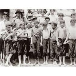 LEWIS WICKES HINE, (American, 1974-1940), THREE IMAGES OF CHILD LABORERS, 3 gelatin silver prints...