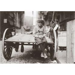 LEWIS WICKES HINE, (American, 1974-1940), TWO WORKERS, 2 gelatin silver prints, each approximatel...