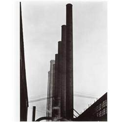 EDWARD WESTON, (American, 1886- 1958), ARMCO STEEL, titled and dated "ARMCO STEEL, 1922" in penci...