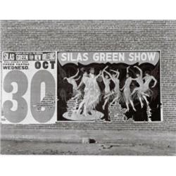 WALKER EVANS, (American, 1903- 1975), SHOW BILL, DEMOPOLIS, ALABAMA, INSCRIPTIONS??, gelatin silv...