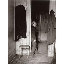 HELEN LEVITT, (American, b. 1918), NEW YORK, signed "Helen Levitt N.Y." in pencil on verso, gelat...