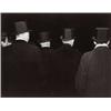 Image 1 : WEEGEE (ARTHUR FEELIG), (American, 1899-1968), THE FOUR HIGH HATS ARE WAITING FOR JAMES AND THE L...