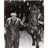 Image 1 : WEEGEE (ARTHUR FEELIG), (American, 1899-1968), VEGETABLE PEDDLER, stamped "WEEGEE/ 451 WEST 47 ST...