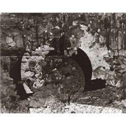 AARON SISKIND, (American, 1903-1991), CHICAGO 25, gelatin silver print, 153/8 x 193/16 in. (39.1 ...