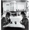 Image 1 : IMOGEN CUNNINGHAM, (American, 1883-1976), TEA AT FOSTER'S, signed and dated "Imogen Cunningham 19...