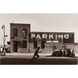 DAN WEINER, (American, 1919- 1959), FOUR URBAN SCENES, various stamps and inscriptions, 4 gelatin...