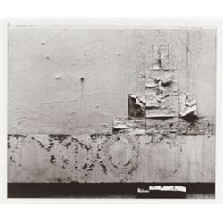 AARON SISKIND, (American, 1903-1991), CHICAGO, signed, titled and dated "Aaron Siskind Chicago 19...
