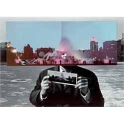 KENNETH JOSEPHSON, (American, 1932-1963), CHICAGO, titled, dated, numbered and signed "CHICAGO, 1...