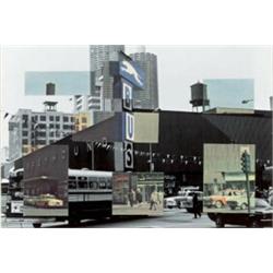 KENNETH JOSEPHSON, (American, 1932-1963), numbered, titled, dated and signed "# 69-35-9-17 / CHIC...