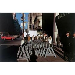 JOEL MEYEROWITZ, (American, b. 1938), FIFTH AVENUE, titled, dated and signed "Fifth Avenue 1976 J...
