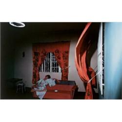 JOEL MEYEROWITZ, (American, b. 1938), RED INTERIOR, titled, dated and signed "Red Interior 1974 J...