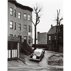 GEORGE TICE, (American, b. 1938), EIGHT CITYSCAPES, each signed "GEO A. TICE" in pencil on mount,...