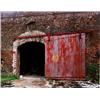 Image 1 : WILLIAM CHRISTENBERRY, (American, b. 1936), DOOR OF COTTON WAREHOUSE, signed "Christenberry" in p...