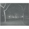 Image 1 : Alfred Stieglitz, (American, 1864-1946), ICY NIGHT, "GOERZ" and "LENSES" stamped in orange ink ab...