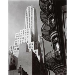 BERENICE ABBOTT, (American, 1898-1991), SIX VIEWS OF NEW YORK, each signed "BERENICE ABBOTT" in p...