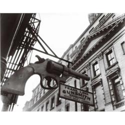 BERENICE ABBOTT, (American, 1898-1991), CENTRE STREET, signed "BERENICE ABBOTT" in pencil, gelati...