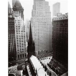 BERENICE ABBOTT, (American, 1898-1991), THREE ARCHITECTURAL VIEWS OF NEW YORK, each signed "BEREN...