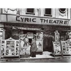 BERENICE ABBOTT, (American, 1898-1991), LYRIC THEATRE, signed "BERENICE ABBOTT" in pencil on moun...