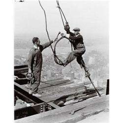 LEWIS WICKES HINE, (American, 1874-1940), FOURTEEN IMAGES OF THE EMPIRE STATE BUILDING SERIES, 14...