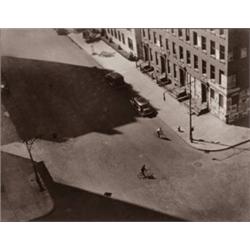 E.P. WIGHTMAN, (American, 1888-1985), INTERSECTION, "E.P. WIGHTMAN - INTERSECTION" inscribed by a...