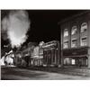 Image 1 : O. WINSTON LINK, (American, 1914-2001), MAIN LINE ON MAIN STREET, NORFOLK, WEST VIRGINIA, signed ...