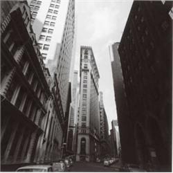 HARRY CALLAHAN, (American, 1912-1999), NEW YORK, signed "Harry Callahan" in pencil below image, g...